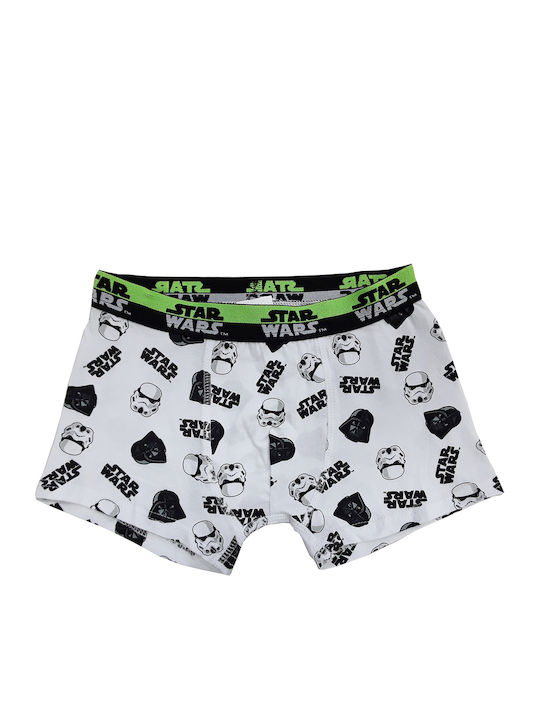 Disney Star Wars Παιδικό Μποξεράκι White, Green