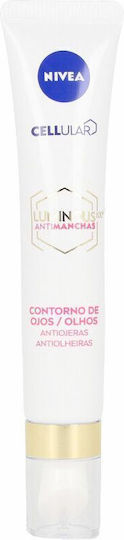 Nivea Luminous 630º Anti-spots Κρέμα Ματιών για Μαύρους Κύκλους 15ml