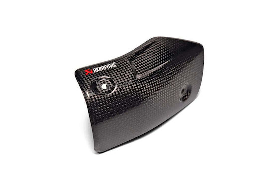 Akrapovic Προστατευτικό Εξάτμισης Μοτοσυκλέτας Μαύρο