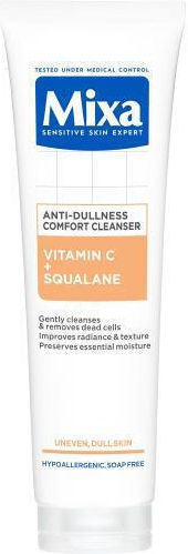 Mixa Vitamin C+ Squalane Gel de Curățare Confort Anti-oboseală 150 ml