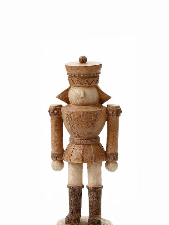 InTheBox Polyresin Christmas Nutcracker 12cm Brown