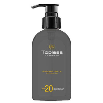 Topless Sonnenschutzmittel Öl SPF20 150ml