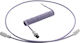 Cablemod Spirale USB 2.0 Kabel USB-C männlich - USB-C / USB-A Lila 1,5 m