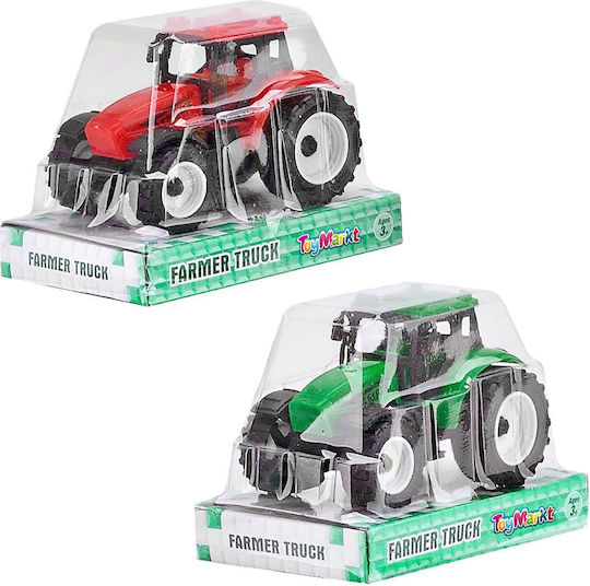 ToyMarkt Τρακτέρ Αγροτικό Pull Back για 3+ Ετών (Διάφορα Σχέδια) 1τμχ