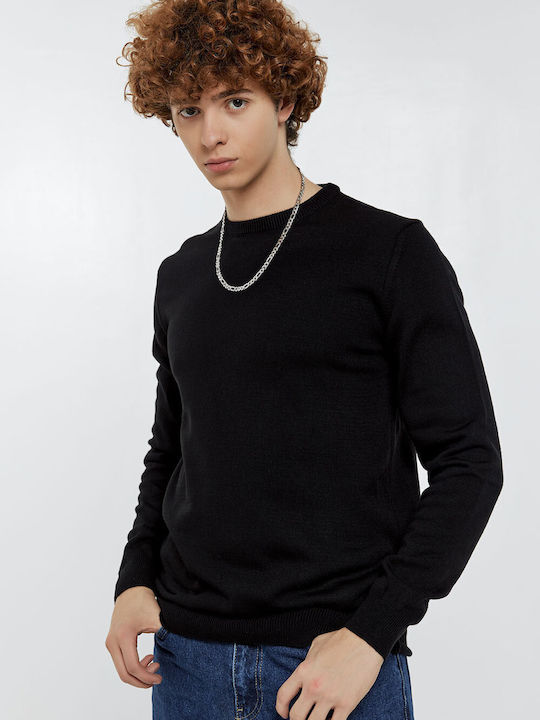 Long Sleeve Sweater BLACK