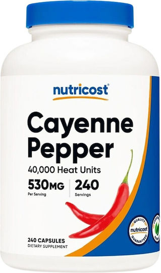 Nutricost Cayenne Pepper 530 Mg 240 Capsules