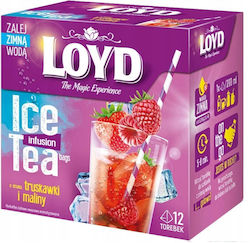 Loyd Kaltaufguss-Tee Erdbeere Himbeere 12 Pyramiden x 2,5g 30g Loyd Kaltaufguss-Tee Erdbeere Himbeere 12 Pyramiden x 2,5g 30g