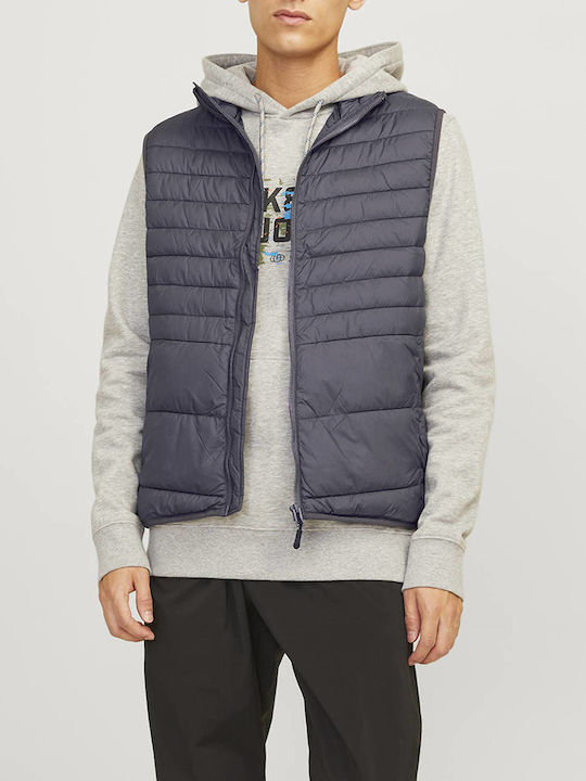 Jack & Jones Αμάνικο Ανδρικό Μπουφάν Puffer Dar...