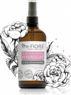 E-fiore Damask Rose Blossom Hydrolat Χωρίς Συντηρητικά 100ml