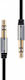 Remax Καλώδιο Ήχου 3.5mm male - 3.5mm male Ασημί 2m 110412