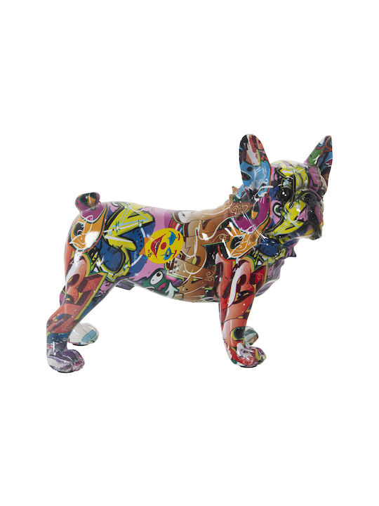 Decorative Figure Alexandra House Living Multicolored Plastic Dog 14 X 26 X 24 Cm