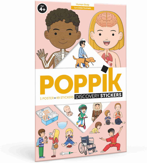 Poppik Aufkleber Unser Körper