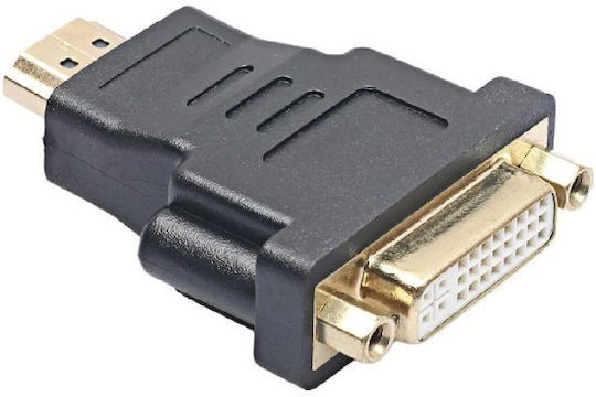 Nelbo HDMI zu DVI-I Dual-Link Adapter 24 + 5-polig Hochwertig Geschirmt Stecker-Buchse Typ
