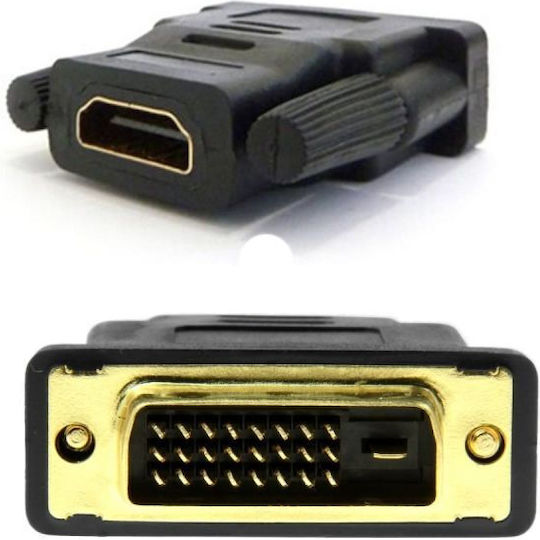 Cimuto DVI to HDMI Adapter Male-Female Shielded Gold-Plated High Quality