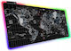 Mouse Pad Zola Rubberized Gaming Map World Colored Led 7 Colors 4 Lighting Modes