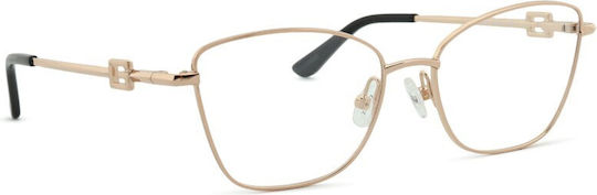 Guess Γυναικείος Μεταλλικός Σκελετός Cat Eye Ροζ GU2974 028