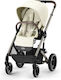 Cybex Eos Lux TPE B Καρότσι Μωρού Kατάλληλο για Nεογέννητο Seashell Beige | Light Beige 13kg