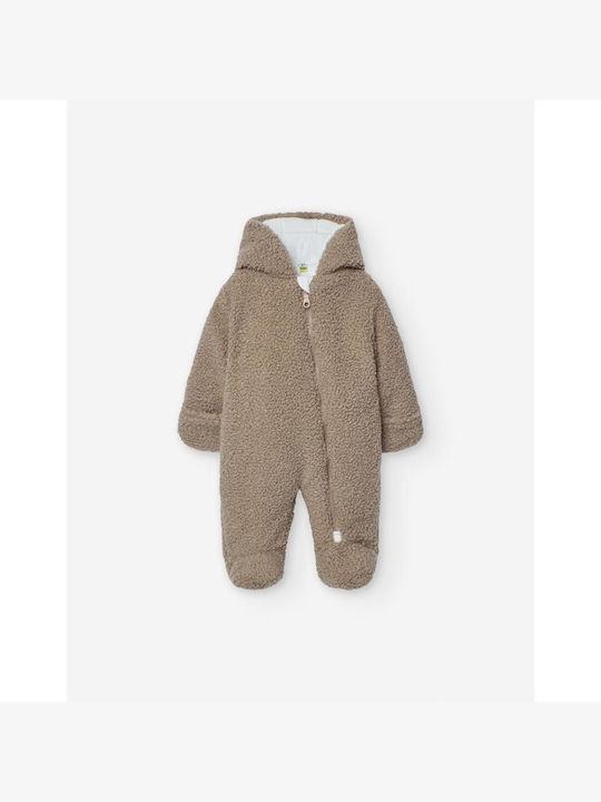 Losan Baby Bodysuit for Outing Beige