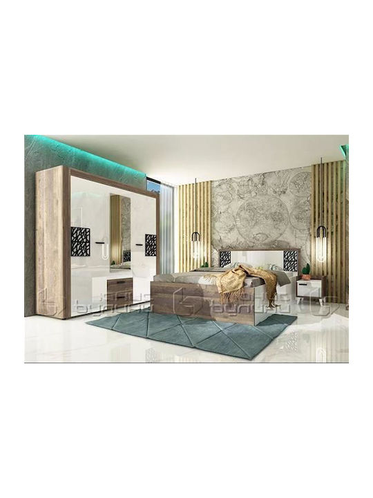 Set de Dormitor Solomon / White 160x200buc 4buc