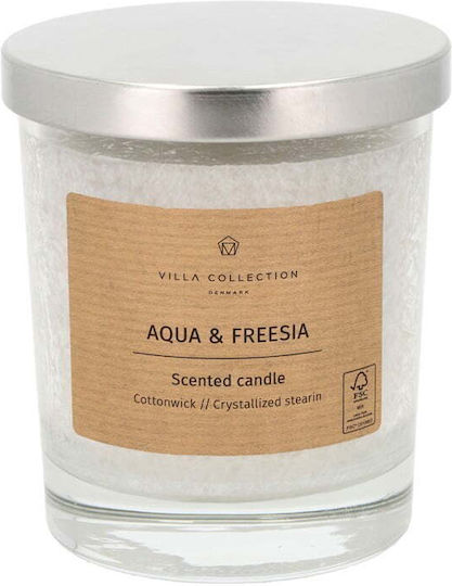 Ароматна свещ Време на горене 40 ч Крас Аква и Фрезия – Villa Collection