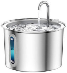Oneisall PWF-001 Automatic Stainless Steel Waterer / Fountain 2lt Oneisall PWF-001 Automatic Stainless Steel Waterer / Fountain 2lt