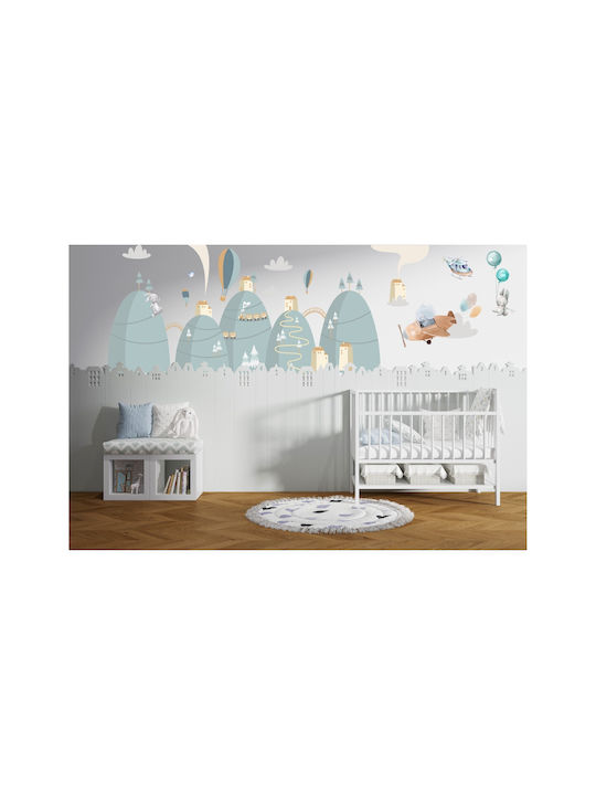Kinderzimmer Aufkleber Set Pastell Dekoration 120x240