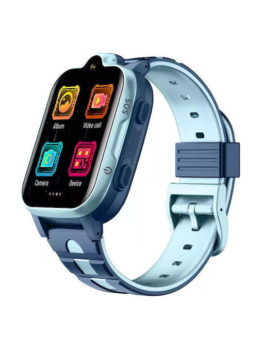 Nubi Kids' Smartwatch 4G with GPS & Camera Blue
