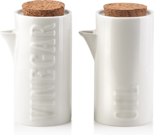 Modern Life Oil Vinegar Set 2x0.2l White