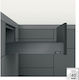 Blum Legrabox N Metall-Schubladenseiten Höhe 8cm Tiefe 50cm Anthrazit