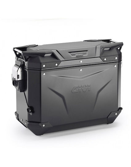 Givi Aluminium Monokey Motorcycle Hard Side Case Left 37lt in Black Colour
