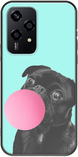 Bubblegum Dog Honor 200 Lite 5g Black Tpu Μαύρη Σιλικόνη