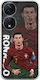 Football Stars Cristiano Ronaldo Portugal Honor 90 Smart 5G Flexible TPU Transparent Silicone