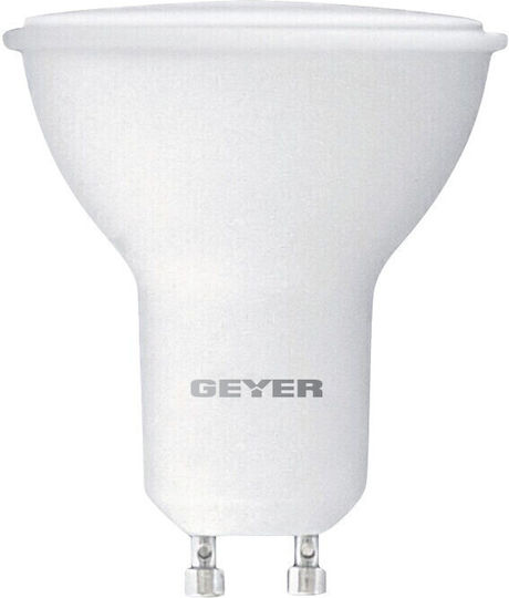 Geyer Λάμπα LED 10W για Ντουί GU10 και Σχήμα PAR16 Θερμό Λευκό