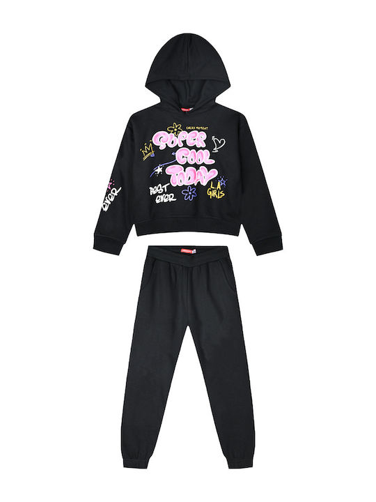 Energiers Kids Sweatpants Set black