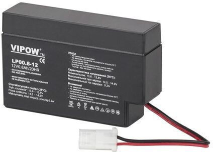 12v Lead Gel Battery 0.8 Ah Maintenance-free 96x25x62 Mm