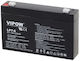 6v Lead Gel Battery 7 Ah Maintenance-free 151x34x94 Mm