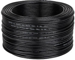 Rg174 Coaxial Cable 50 Ohm Impedance 100 M Length 64 Strands X 0.1 Mm Shielding Copper