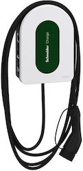 Schneider Electric Wall Mounted Three-Phase 7.4kW Charging Station with Built-in Cable Type 2 (EVH5A07N2C7)