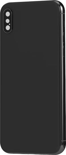 Clappio Frame + Battery Cover Iphone Xs Max Sidereal Grey Rear Window Dark Grey