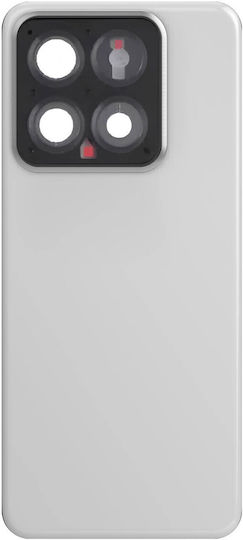 Clappio Replacement Rear Window Xiaomi 14 Light Grey