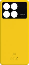 Xiaomi Battery Cover Poco X6 Pro Yellow Original Service Pack Yellow Xiaomi Battery Cover Poco X6 Pro Yellow Original Service Pack Yellow