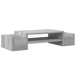 vidaXL Schreibtisch Halterung Monitor Gray (854...