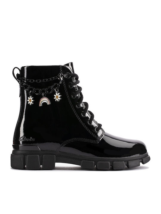 Clarks Evyn Charm Δερμάτινα Παιδικά Αρβυλάκια Μ...