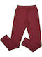 Kids Legging Long Burgundy
