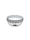 Marva Fruit Bowl Metallic Black 25x25x14cm