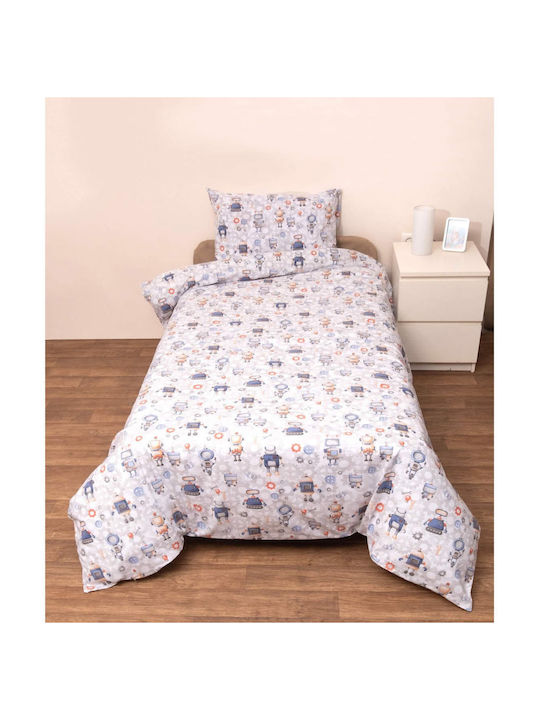 Viopros Duvet Crib Cotton White 120x160cm