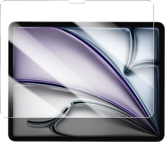 4smarts Tempered Glass Ipad Air 13 2024 Hardness 9h Shockproof Transparent