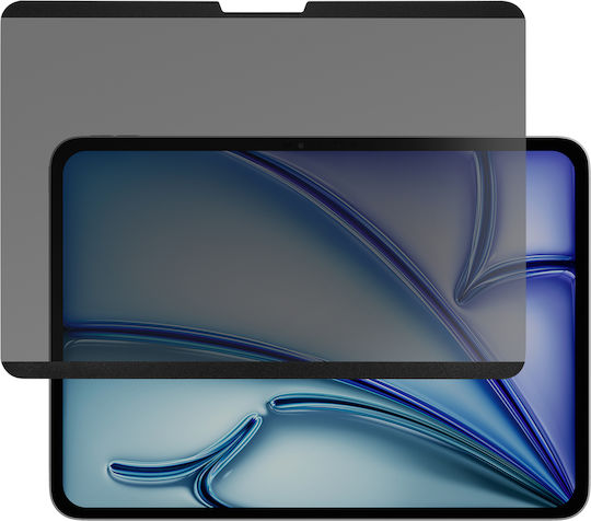 4smarts Screen Protector iPad Air 11 2024 Anti-Spy Anti-Scratch Magnetic Transparent Black