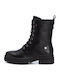 Women's Ankle Boots with Medium Heel Black