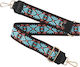 Avizar Phone Strap Ethnik Lake Blue Collection Jet Black